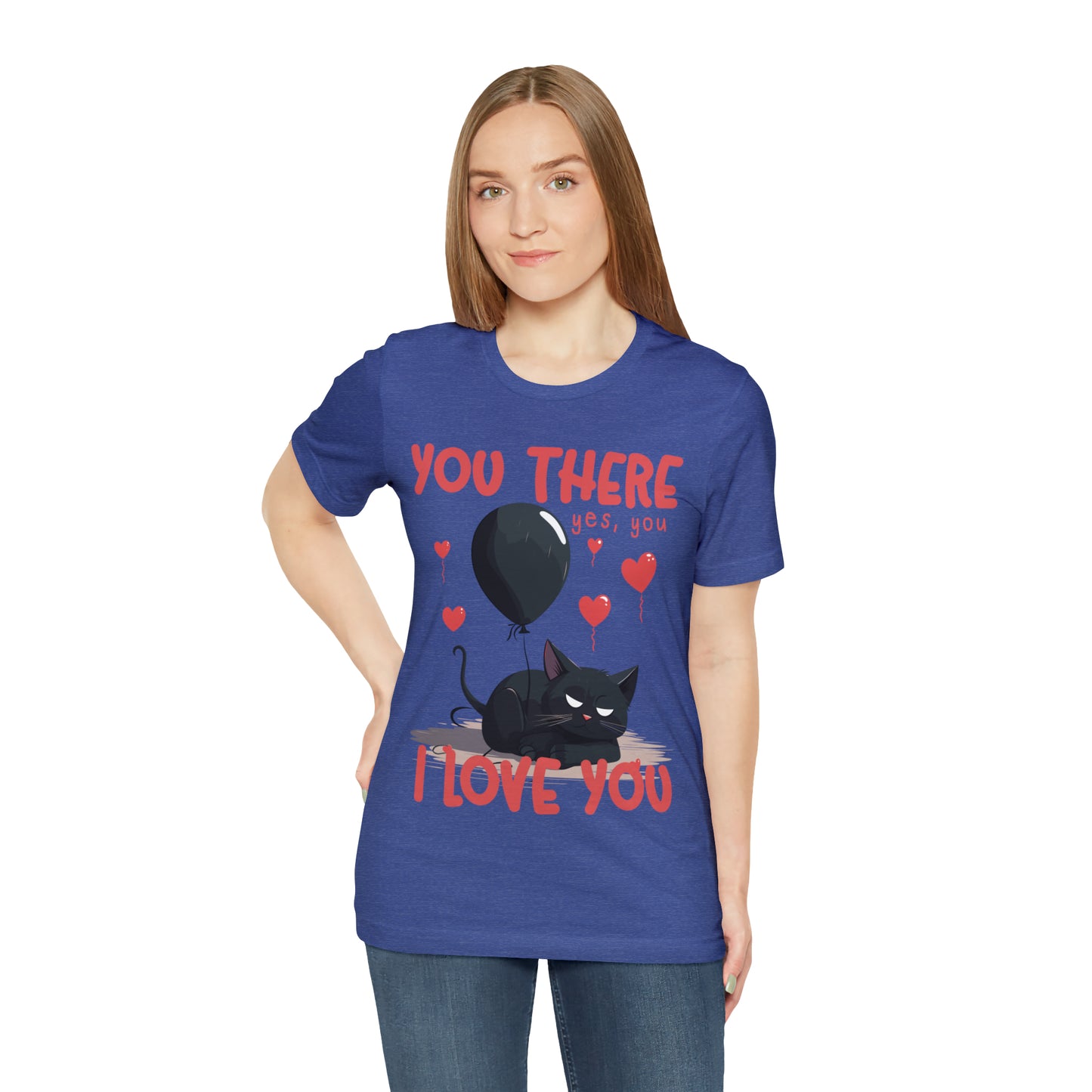 You There Yes, You I Love You Kitten Cat Lover Sleeping T-Shirt