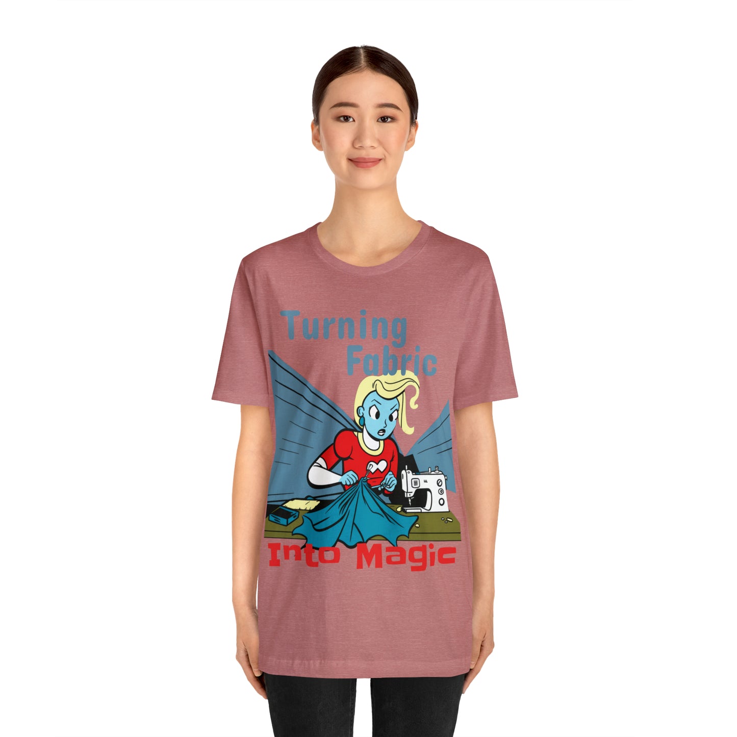 Turning Fabric In Magic Sewing Mystical Stitchery Creations T-Shirt