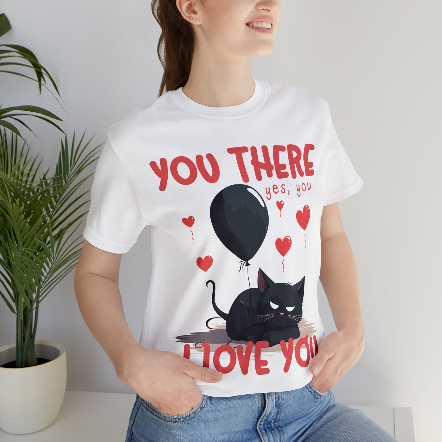 You There Yes, You I Love You Kitten Cat Lover Sleeping T-Shirt