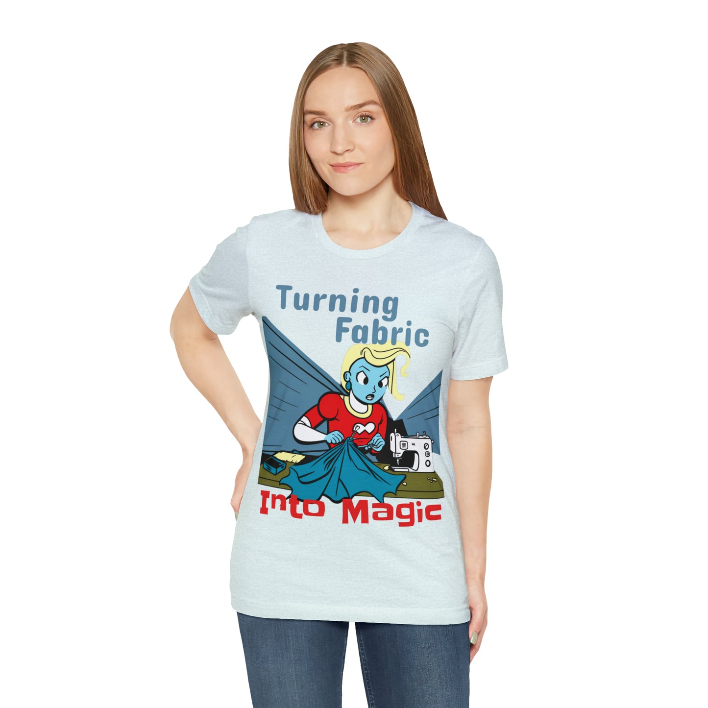 Turning Fabric In Magic Sewing Mystical Stitchery Creations T-Shirt