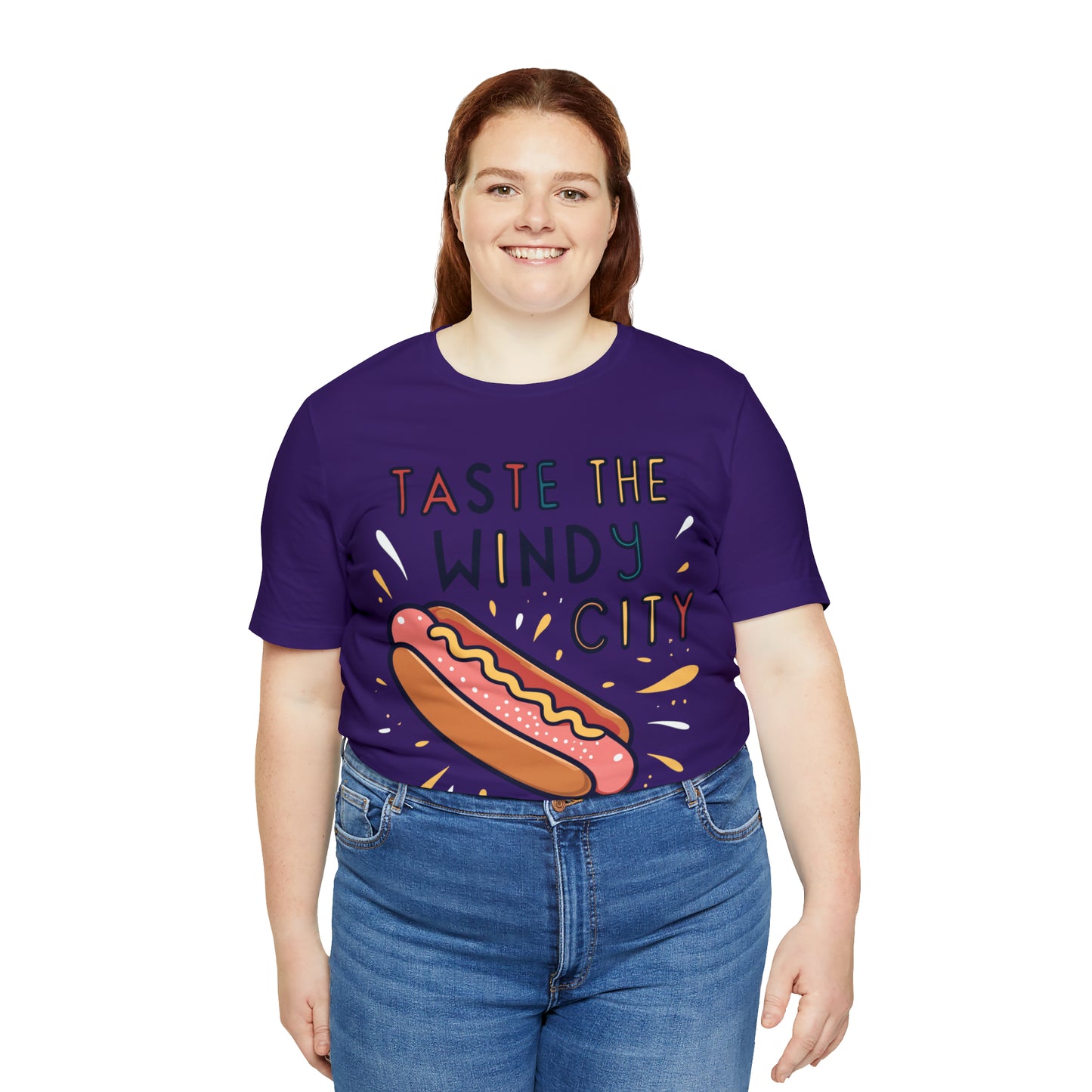 Taste The Windy City Chicago Hot Dog Lover Best Bites T-Shirt