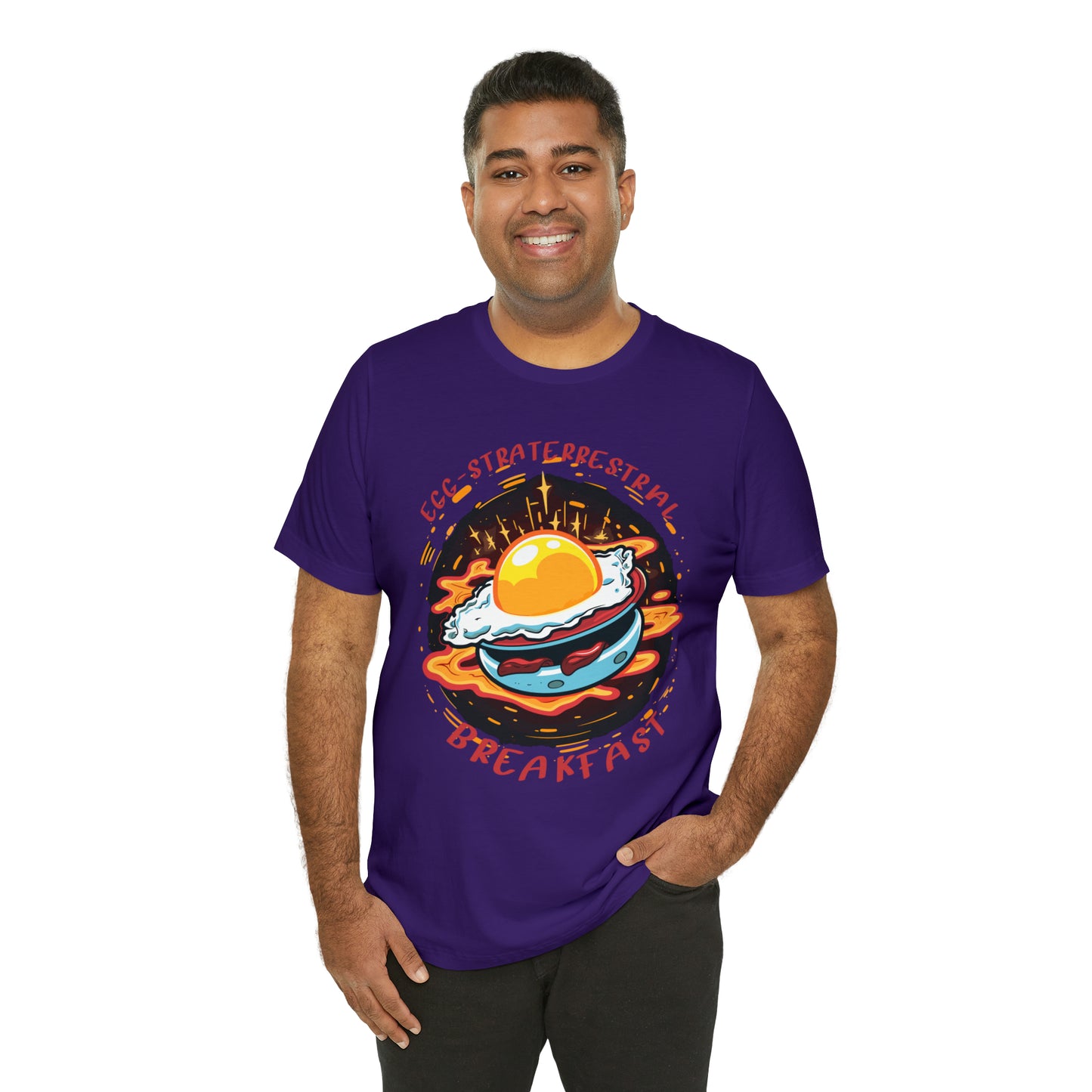 Egg-straterrestrial Breakfast: Out-of-This-World Egg Lovers T-Shirt