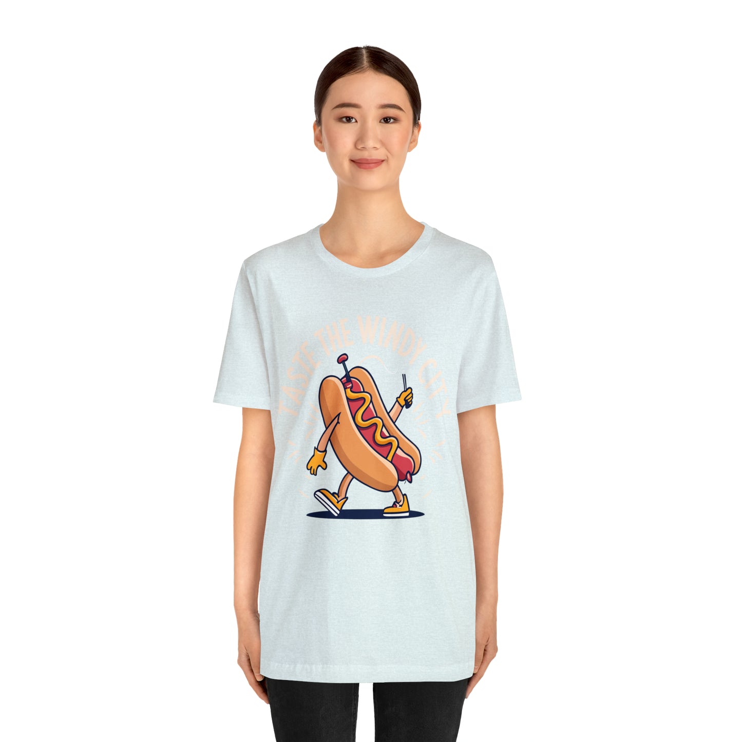 Taste The Windy City Chicago Hot Dog Lover Best Bites T-Shirt