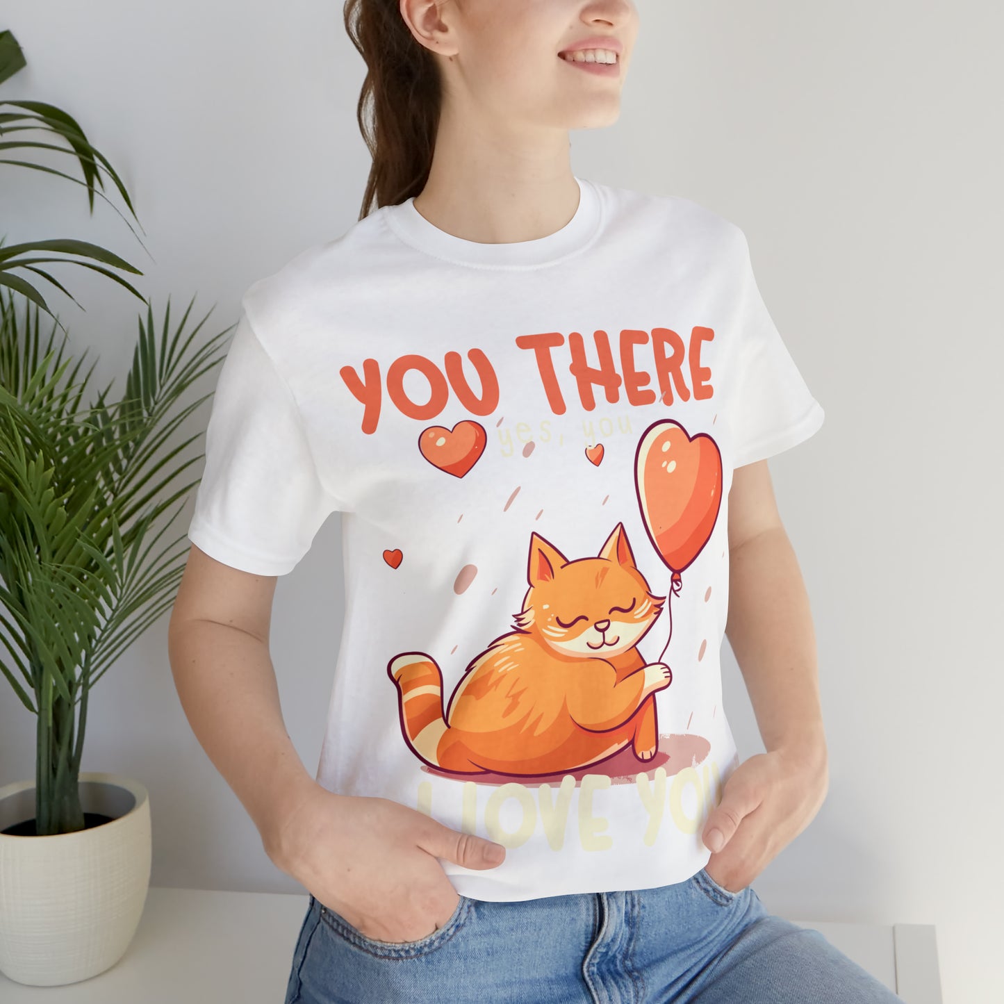 You There Yes, You I Love You Kitten Cat Lover Sleeping T-Shirt