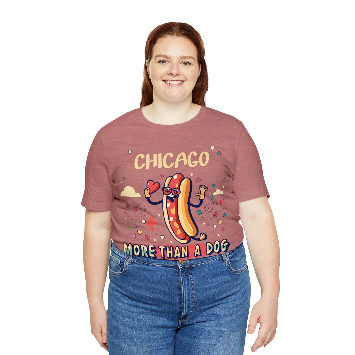 Chicago More Than a Dog Hot Dog Lover's Iconic Windy City T-Shirt