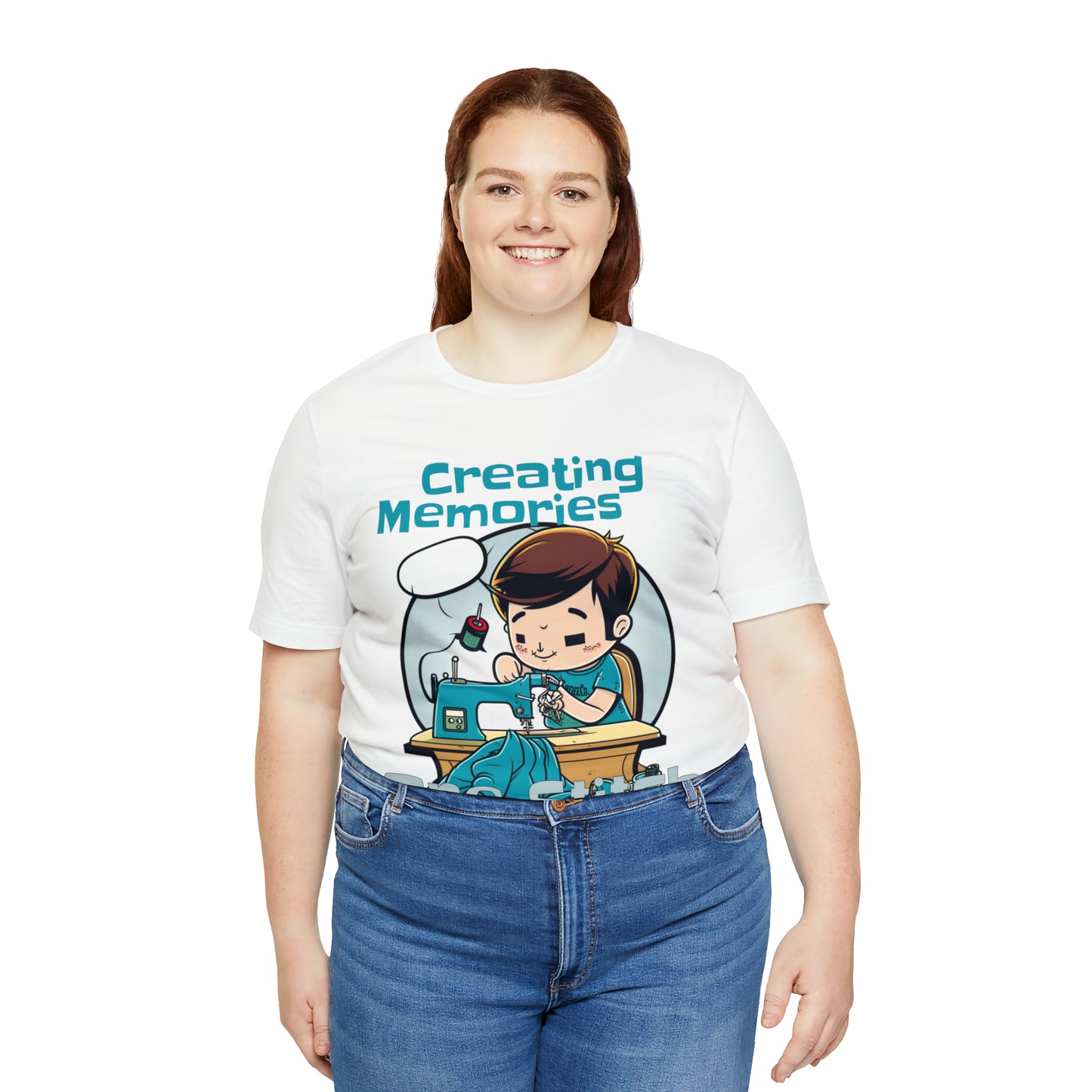 Creating Memories One Stitch At A Time Sewing Crafting T-Shirt