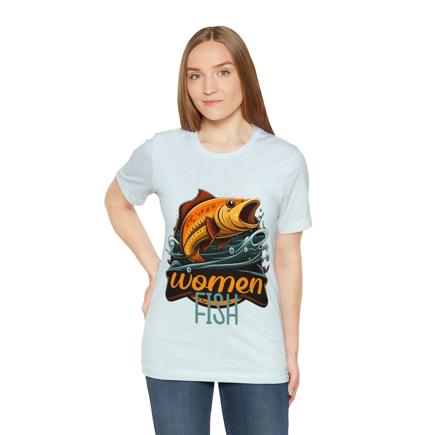 Reel Women Fish Fisherman Fishing Love Outdoors Angler T-Shirt