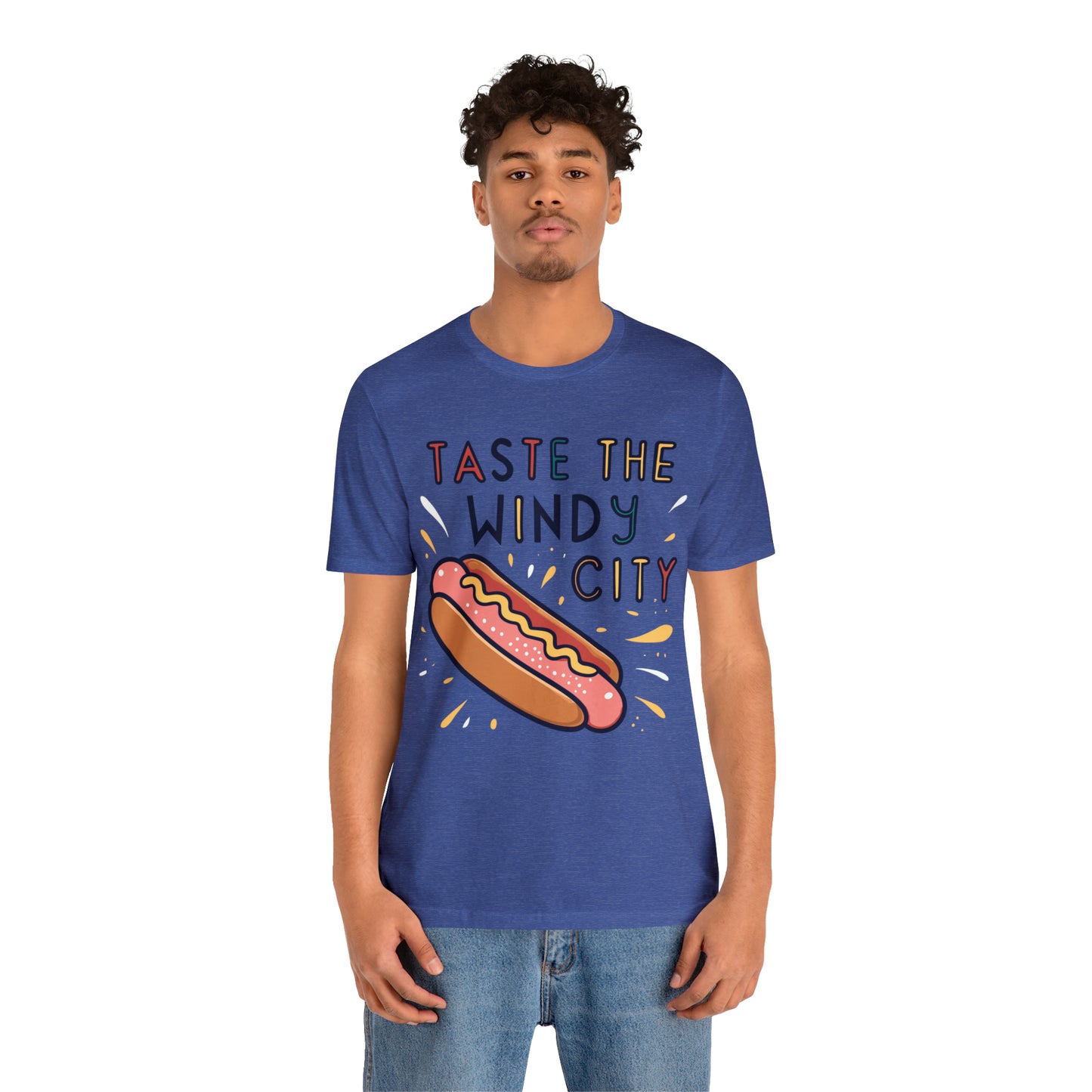 Taste The Windy City Chicago Hot Dog Lover Best Bites T-Shirt