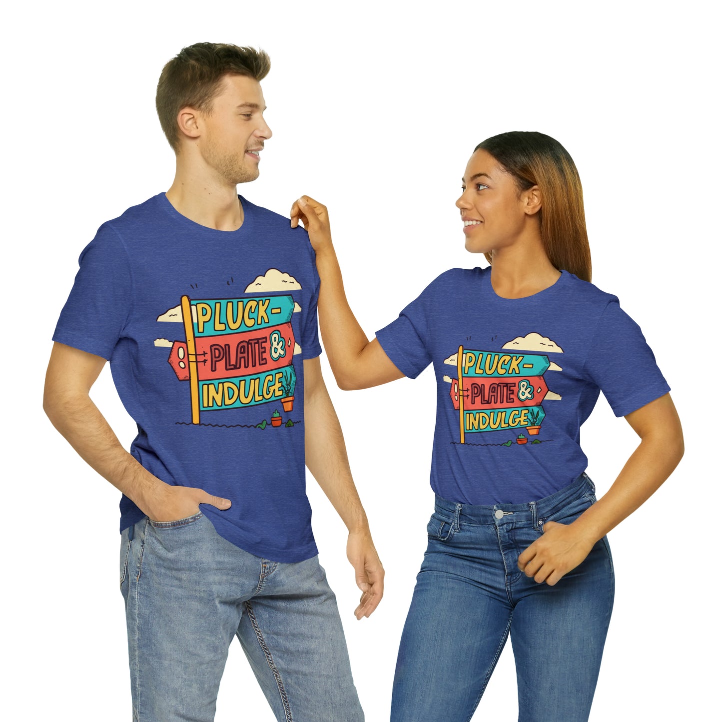 Pluck Plate & Indulge Farm-to-Table Culinary Delight T-Shirt