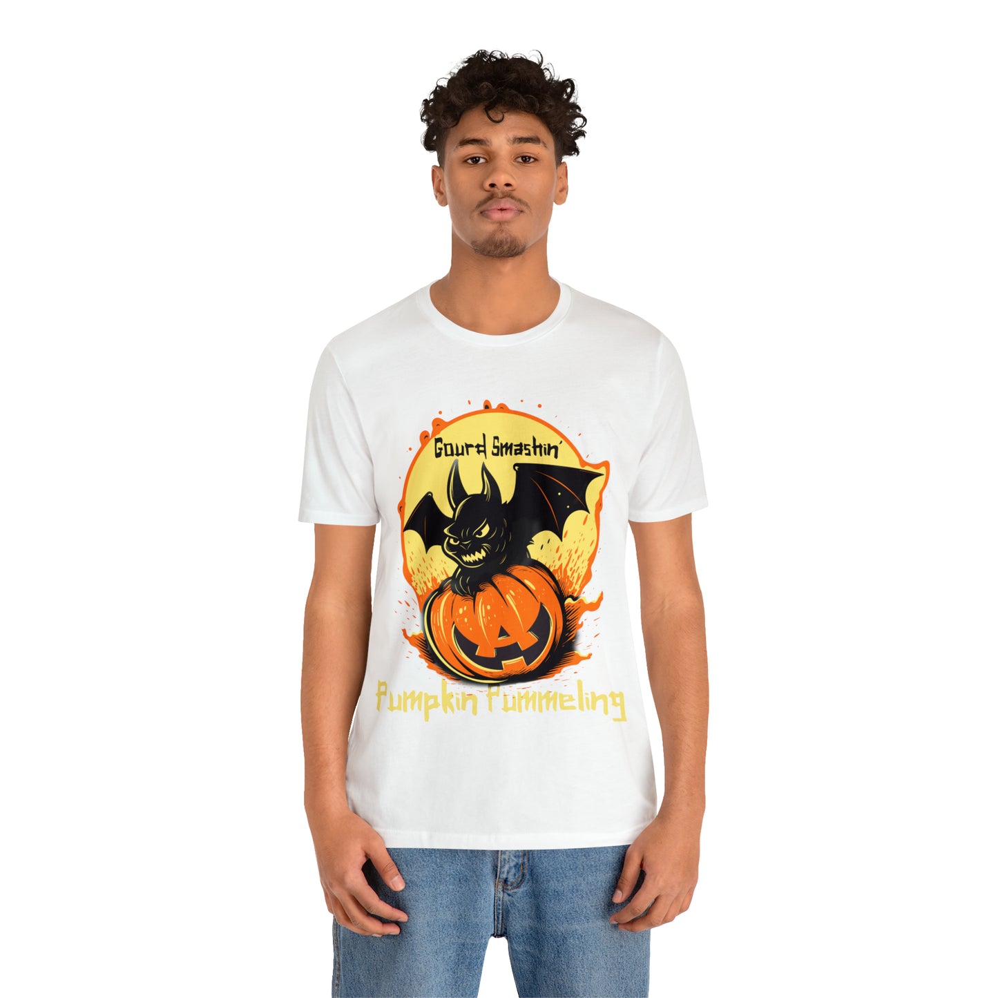 Gourd Smashin' Pumpkin Pummeling Halloween Autumn Harvest T-Shirt