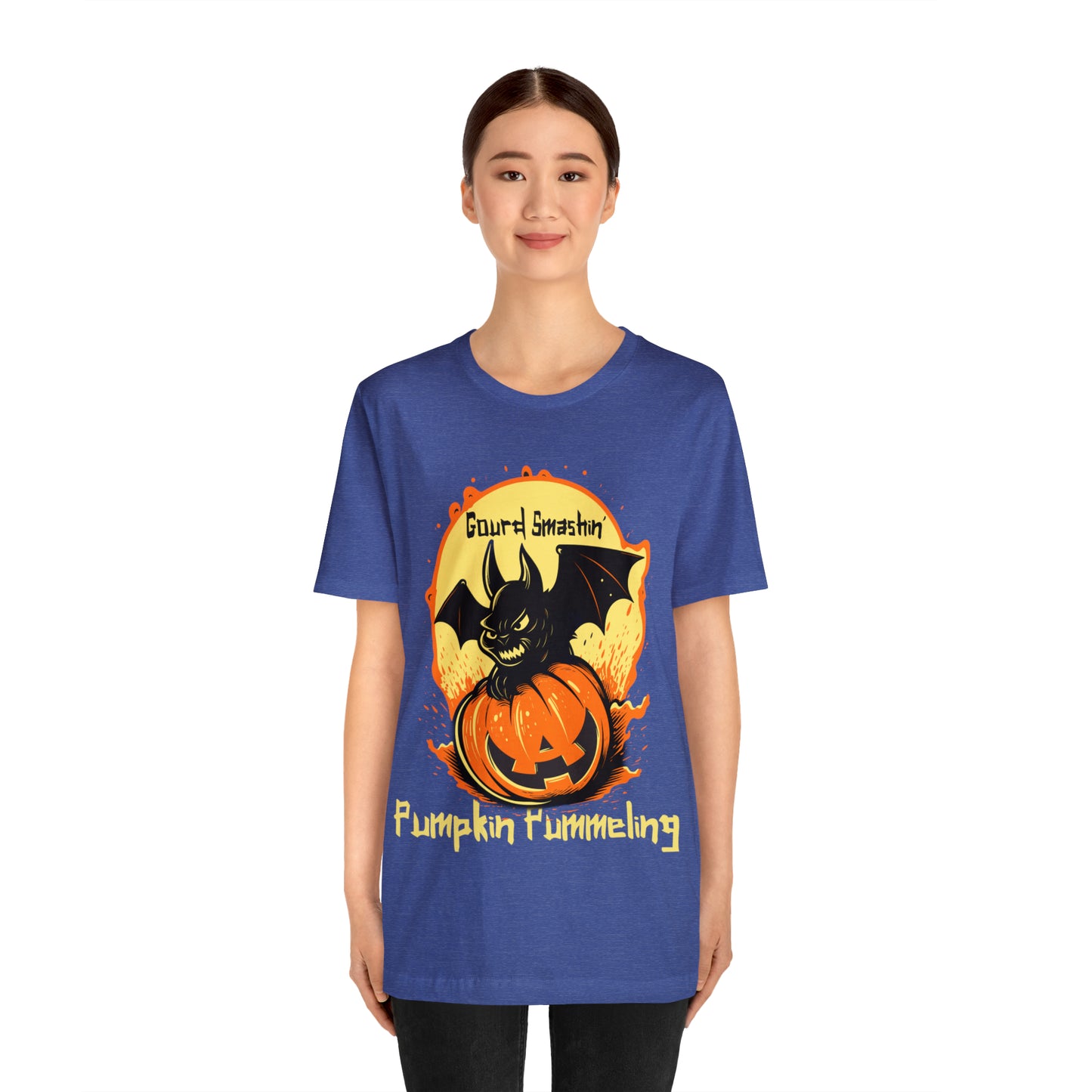 Gourd Smashin' Pumpkin Pummeling Halloween Autumn Harvest T-Shirt