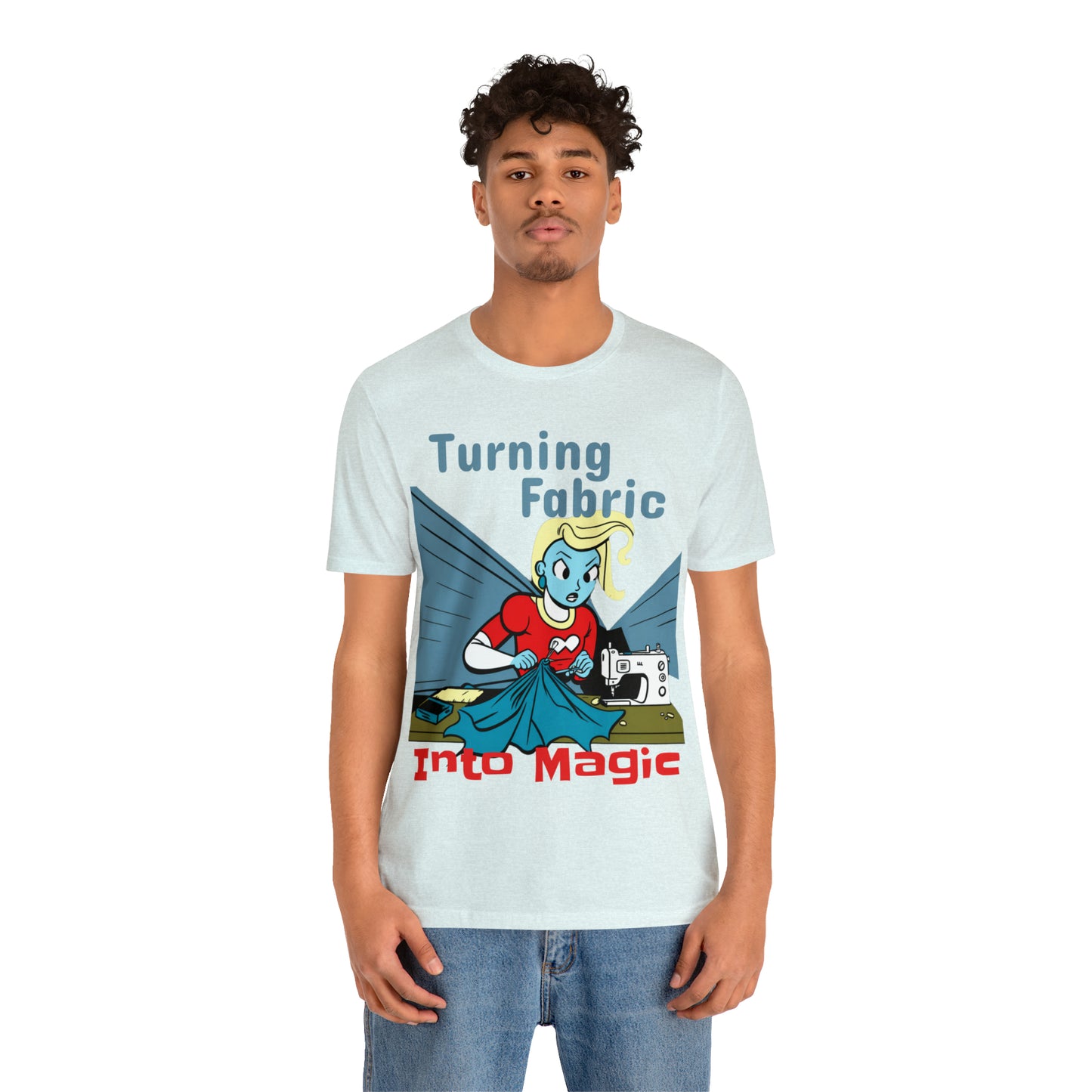 Turning Fabric In Magic Sewing Mystical Stitchery Creations T-Shirt