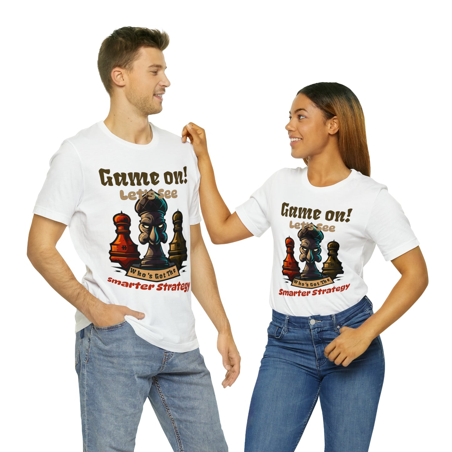 Game On! Let's See Who's Got The Smarter Strategy Board T-Shirt