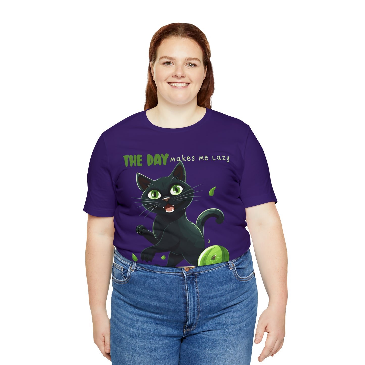 From Lazy Days to Wild Nights Cat Lovers Funny Night Out T-Shirt