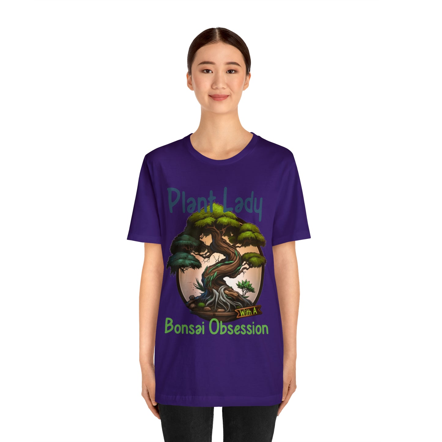 Japanese Zen Tree Obsession Plant Lady Nature Meditation T-Shirt