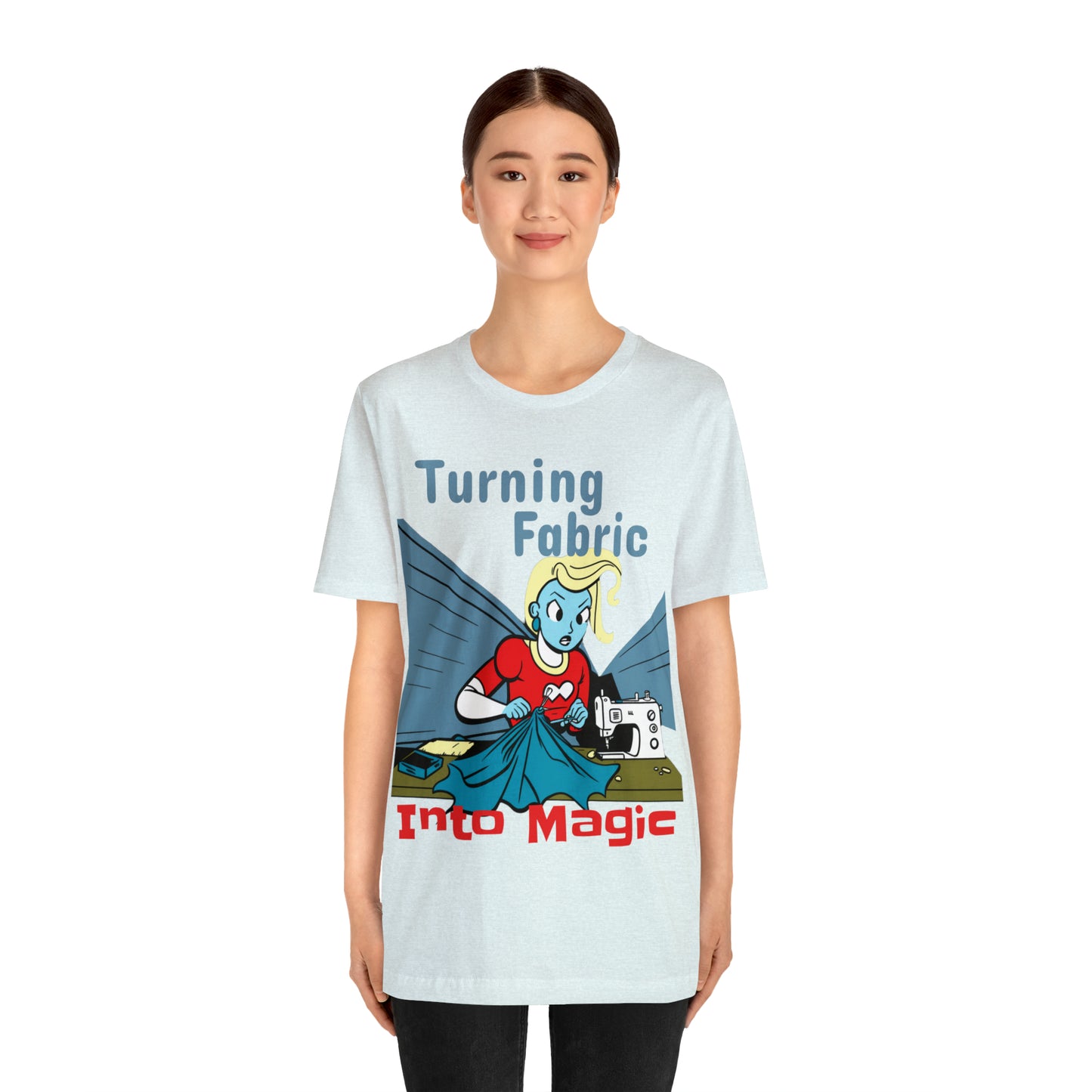 Turning Fabric In Magic Sewing Mystical Stitchery Creations T-Shirt