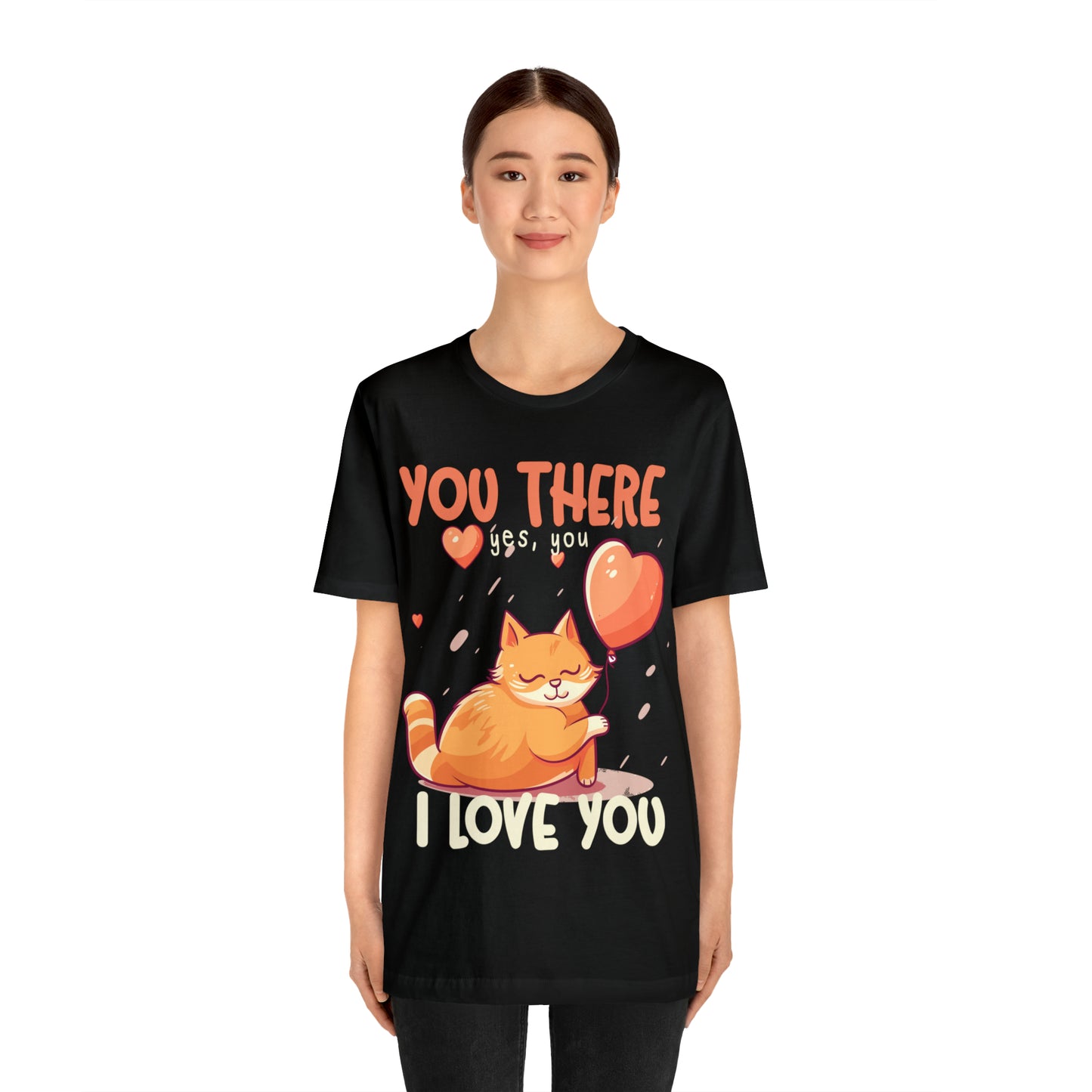 You There Yes, You I Love You Kitten Cat Lover Sleeping T-Shirt