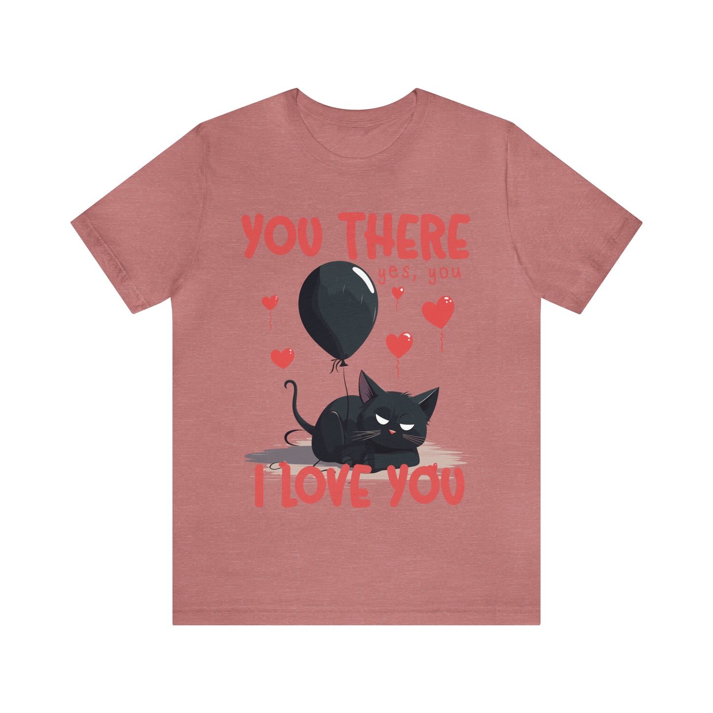 You There Yes, You I Love You Kitten Cat Lover Sleeping T-Shirt