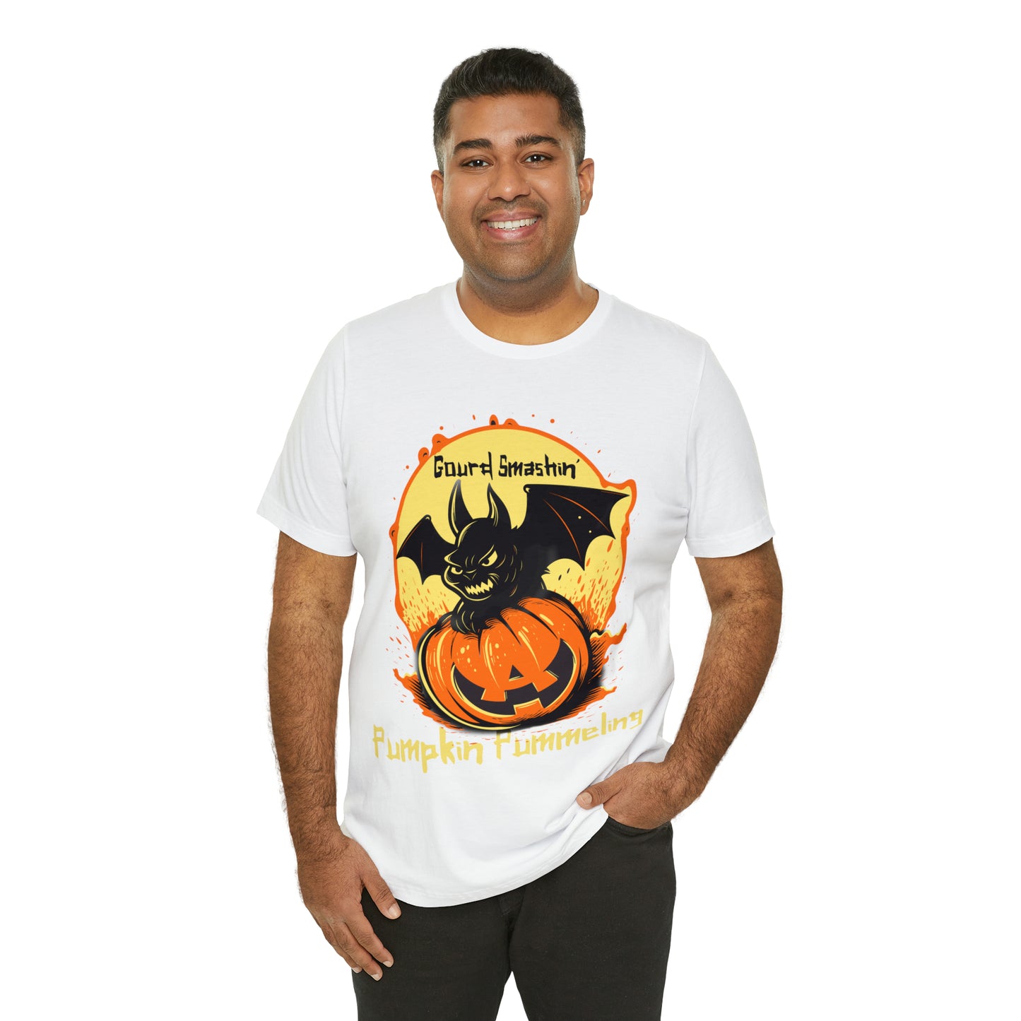 Gourd Smashin' Pumpkin Pummeling Halloween Autumn Harvest T-Shirt