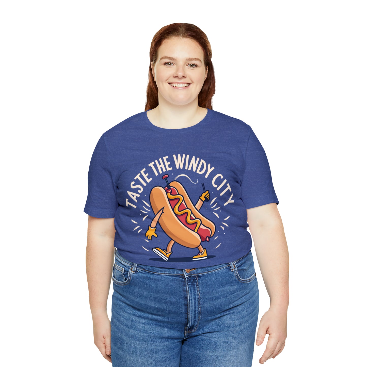 Taste The Windy City Chicago Hot Dog Lover Best Bites T-Shirt