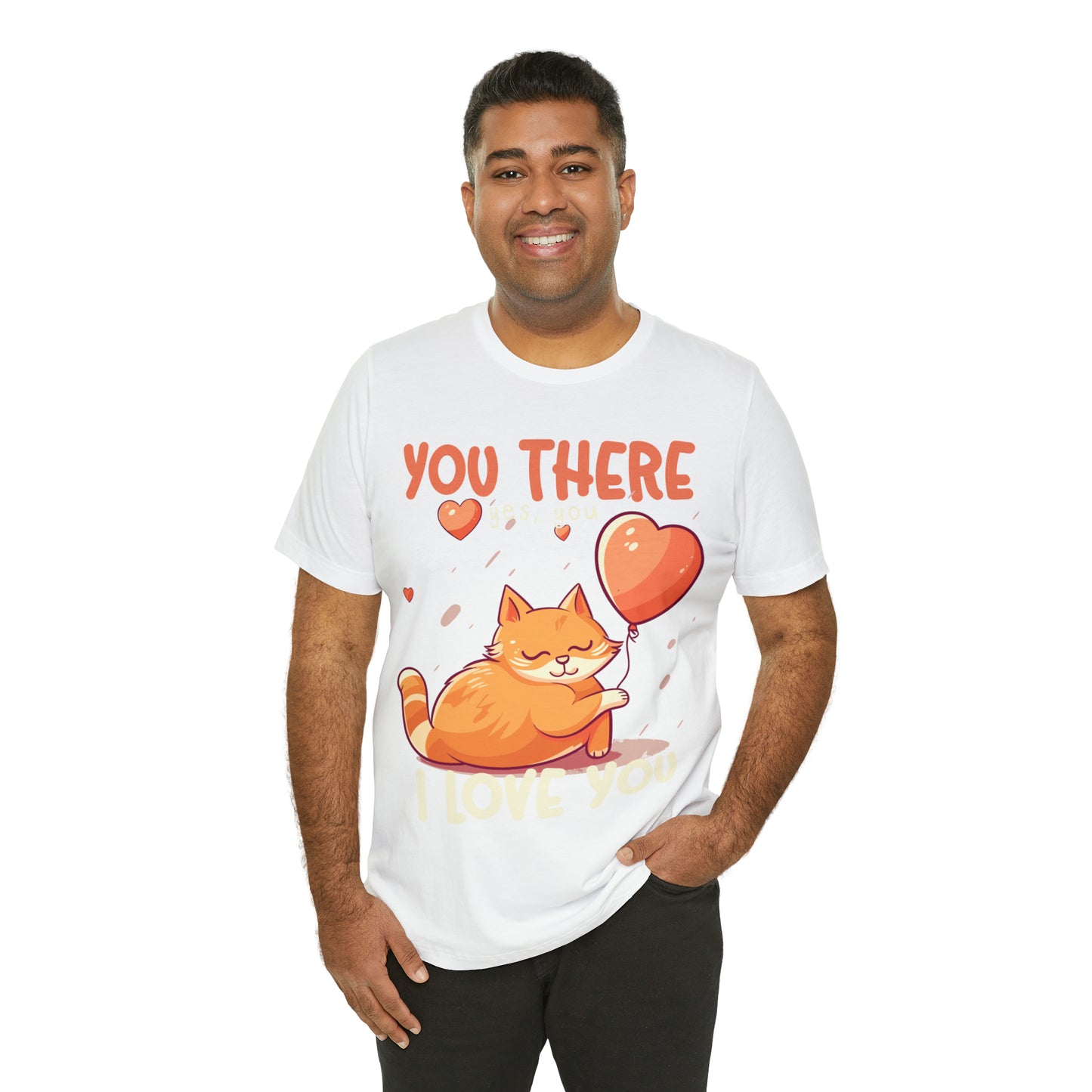 You There Yes, You I Love You Kitten Cat Lover Sleeping T-Shirt