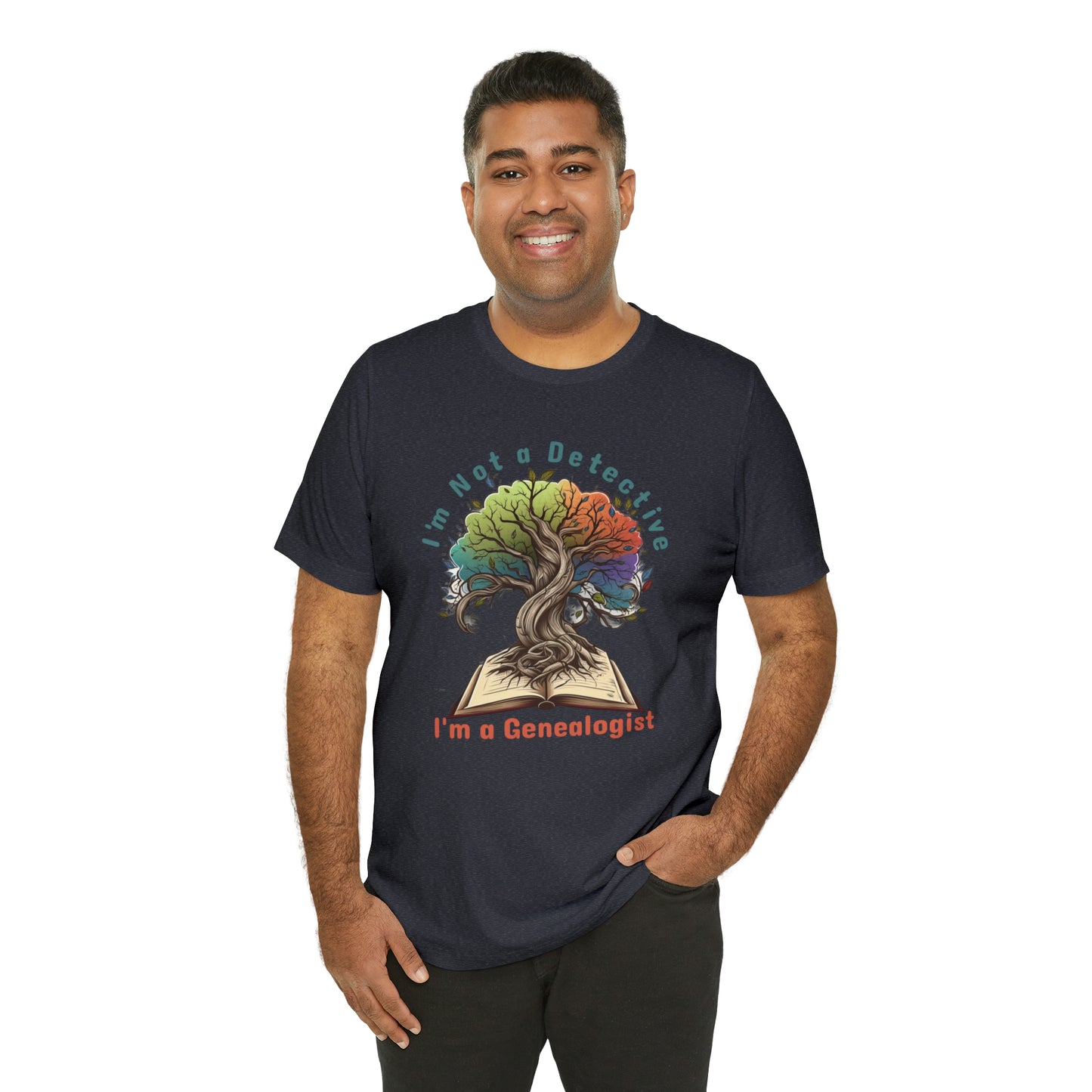 I'm a Genealogist, Not a Detective Unveiling Ancestral Paths T-Shirt