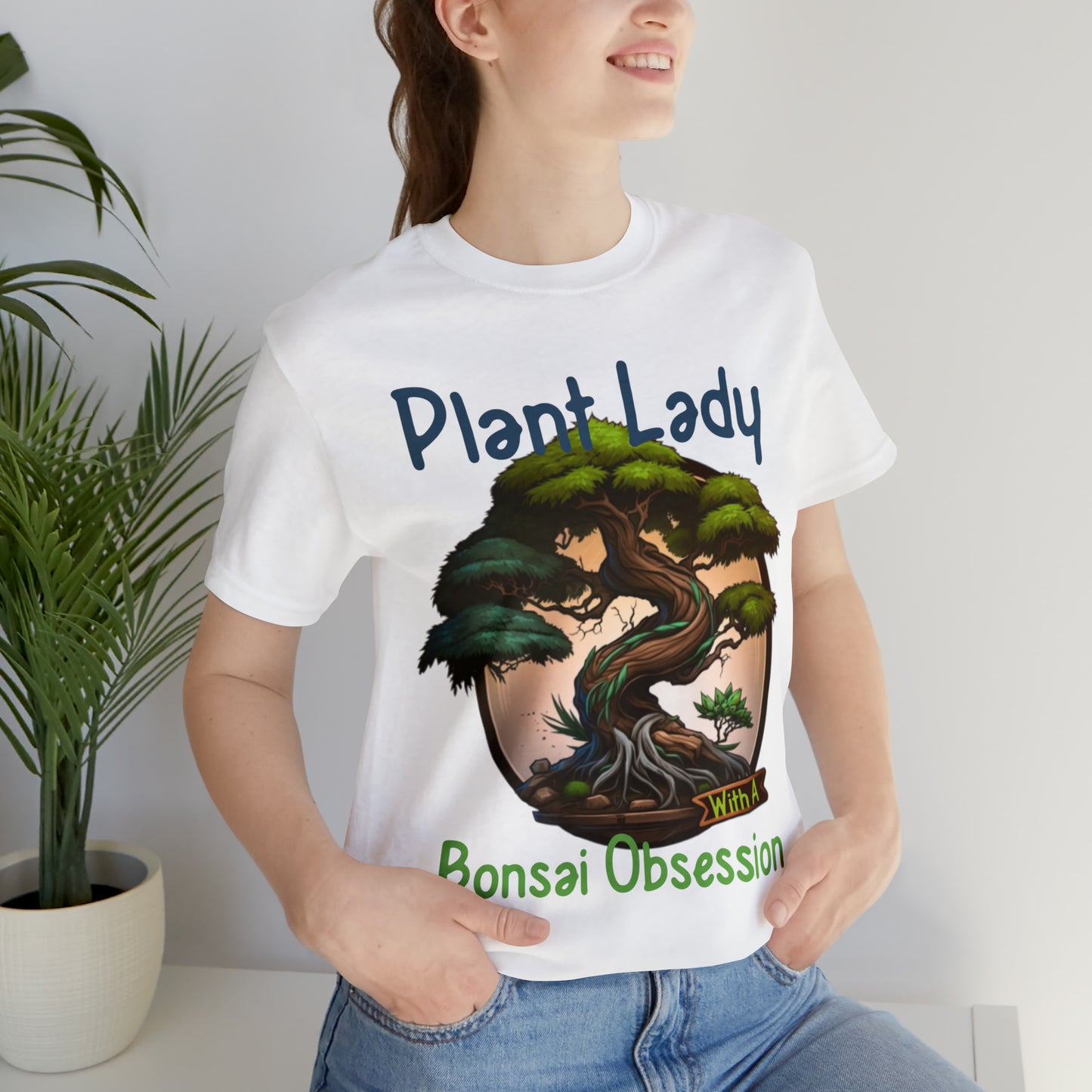 Japanese Zen Tree Obsession Plant Lady Nature Meditation T-Shirt