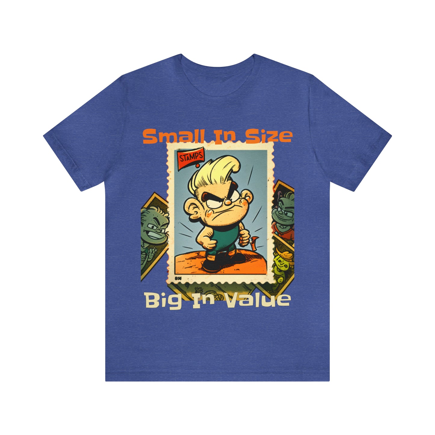 Small In Size Big In Value Stamp Collecting Enthusiast T-Shirt