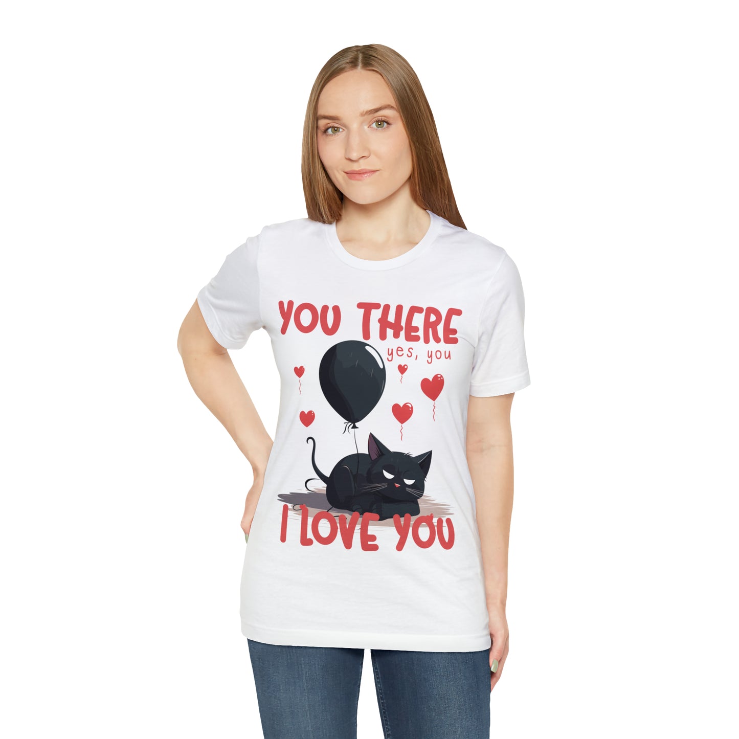 You There Yes, You I Love You Kitten Cat Lover Sleeping T-Shirt