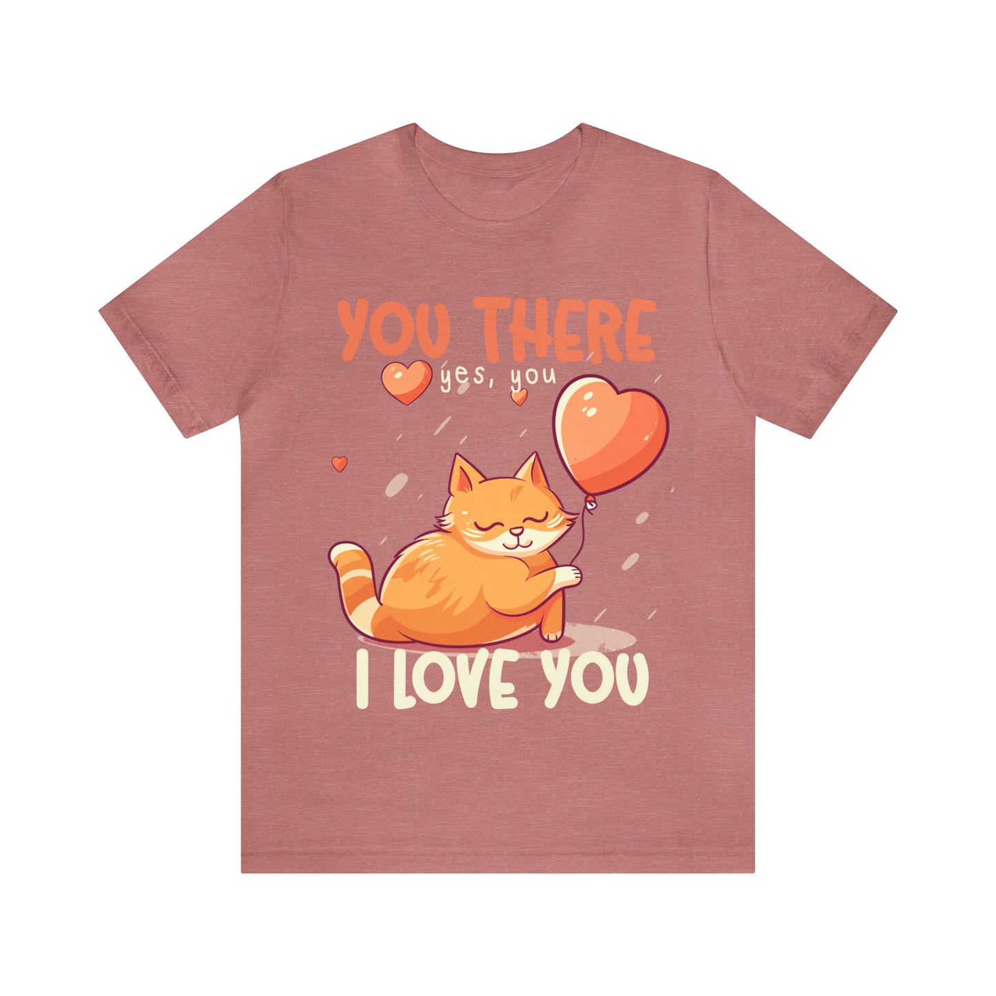 You There Yes, You I Love You Kitten Cat Lover Sleeping T-Shirt