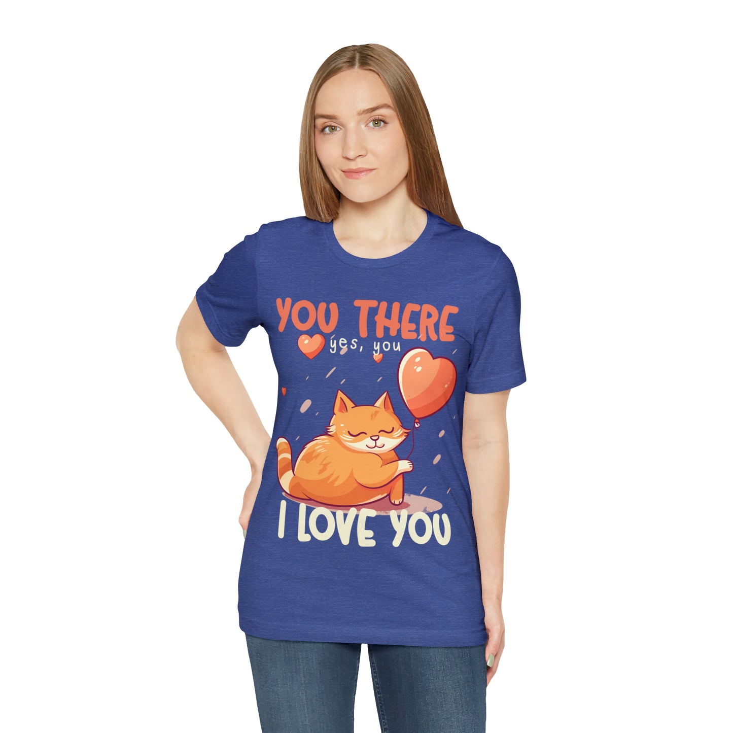 You There Yes, You I Love You Kitten Cat Lover Sleeping T-Shirt