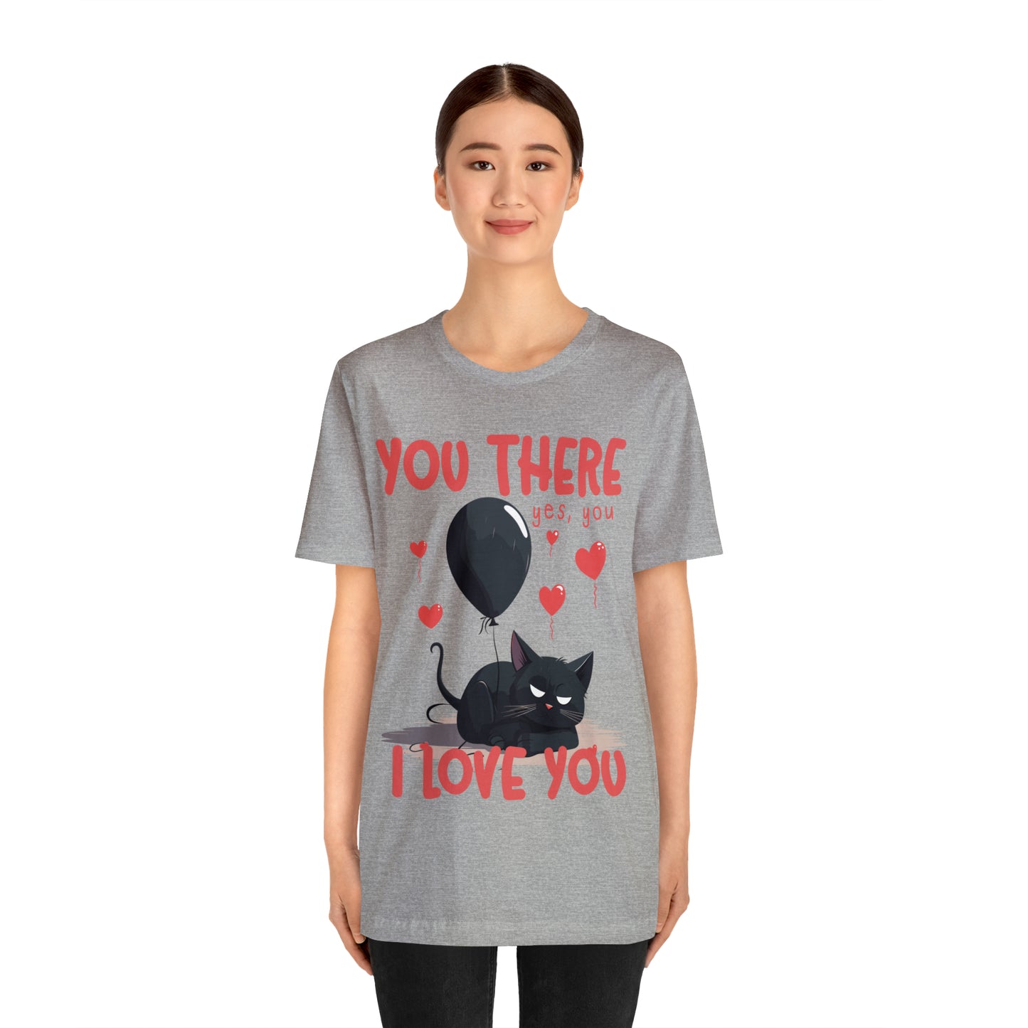 You There Yes, You I Love You Kitten Cat Lover Sleeping T-Shirt