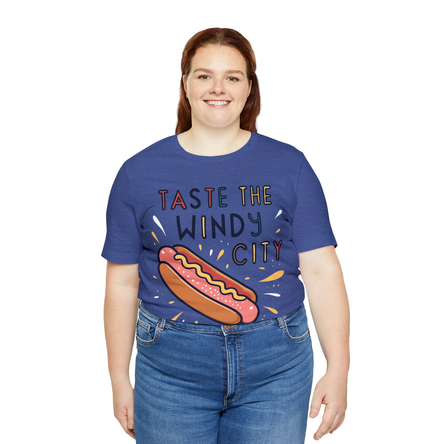 Taste The Windy City Chicago Hot Dog Lover Best Bites T-Shirt