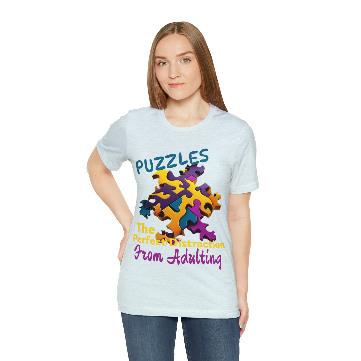 Puzzles The Perfect Distraction From Adulting Escapism T-Shirt