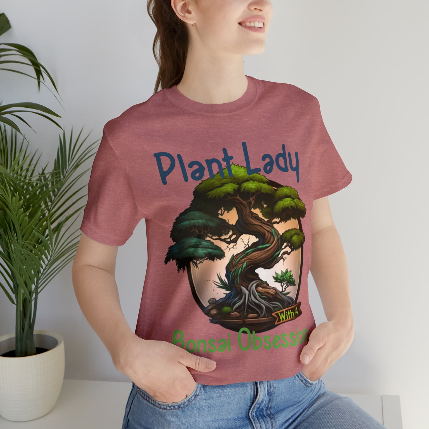 Japanese Zen Tree Obsession Plant Lady Nature Meditation T-Shirt