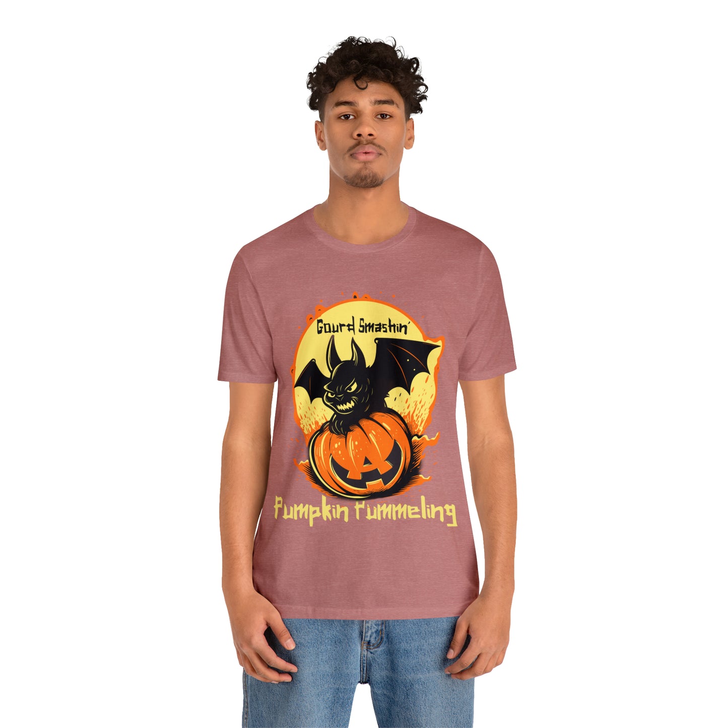 Gourd Smashin' Pumpkin Pummeling Halloween Autumn Harvest T-Shirt