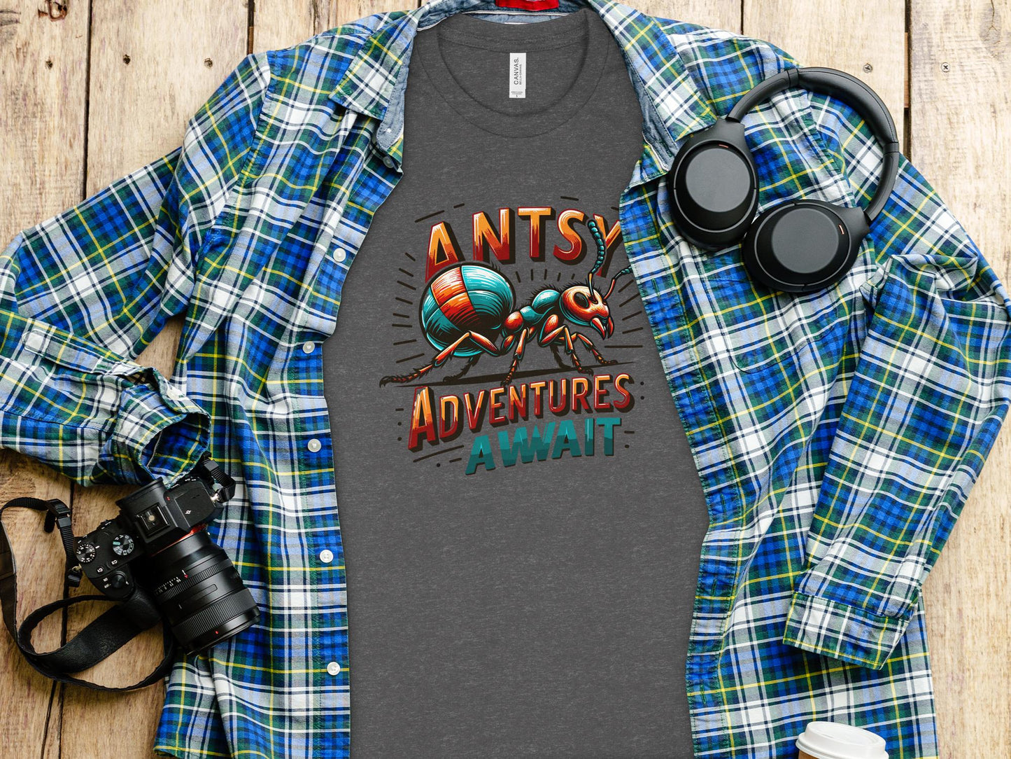 Adventures Await Ant Outdoor Nature Exploration - LiquidPrints