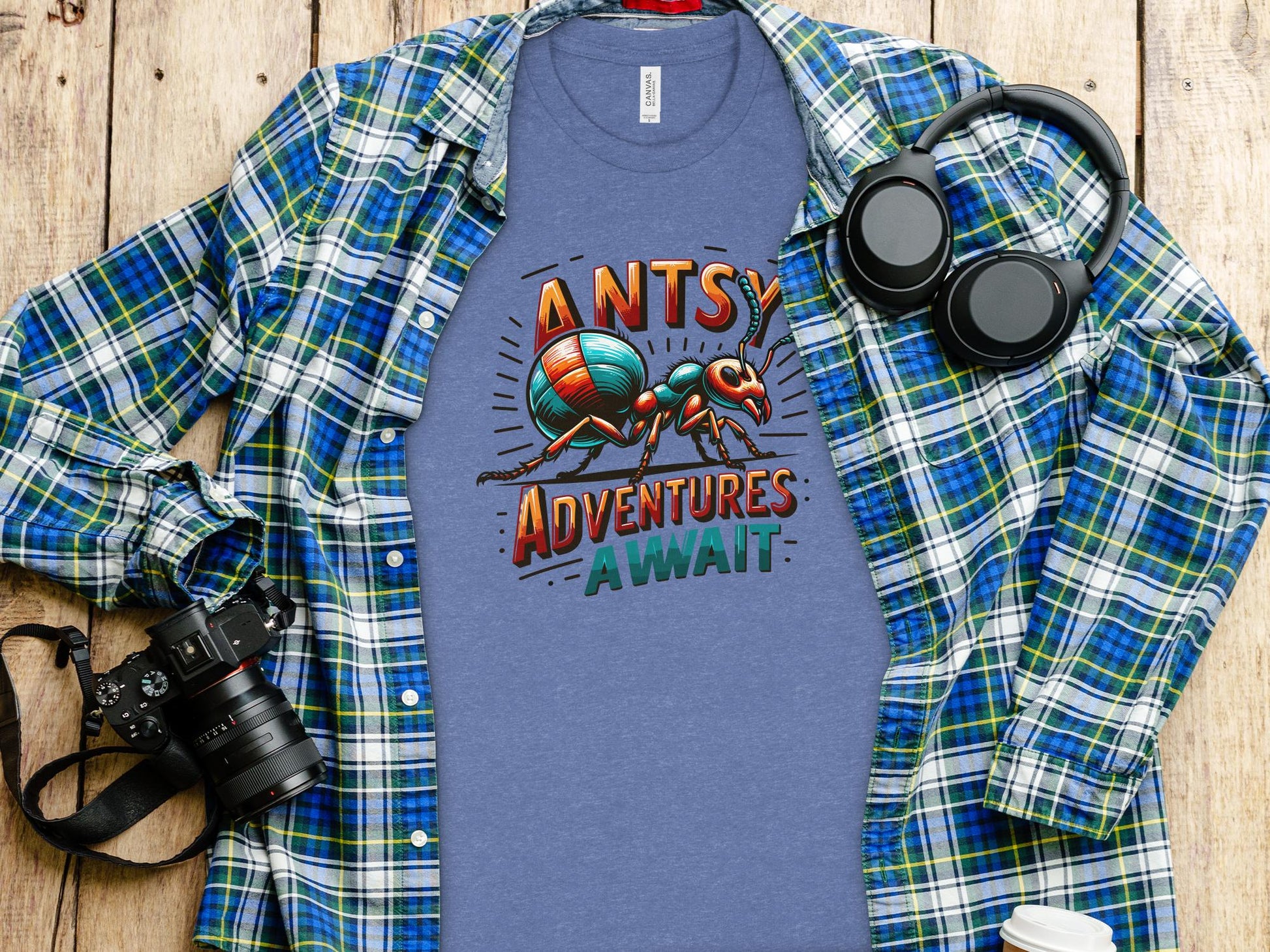 Adventures Await Ant Outdoor Nature Exploration - LiquidPrints