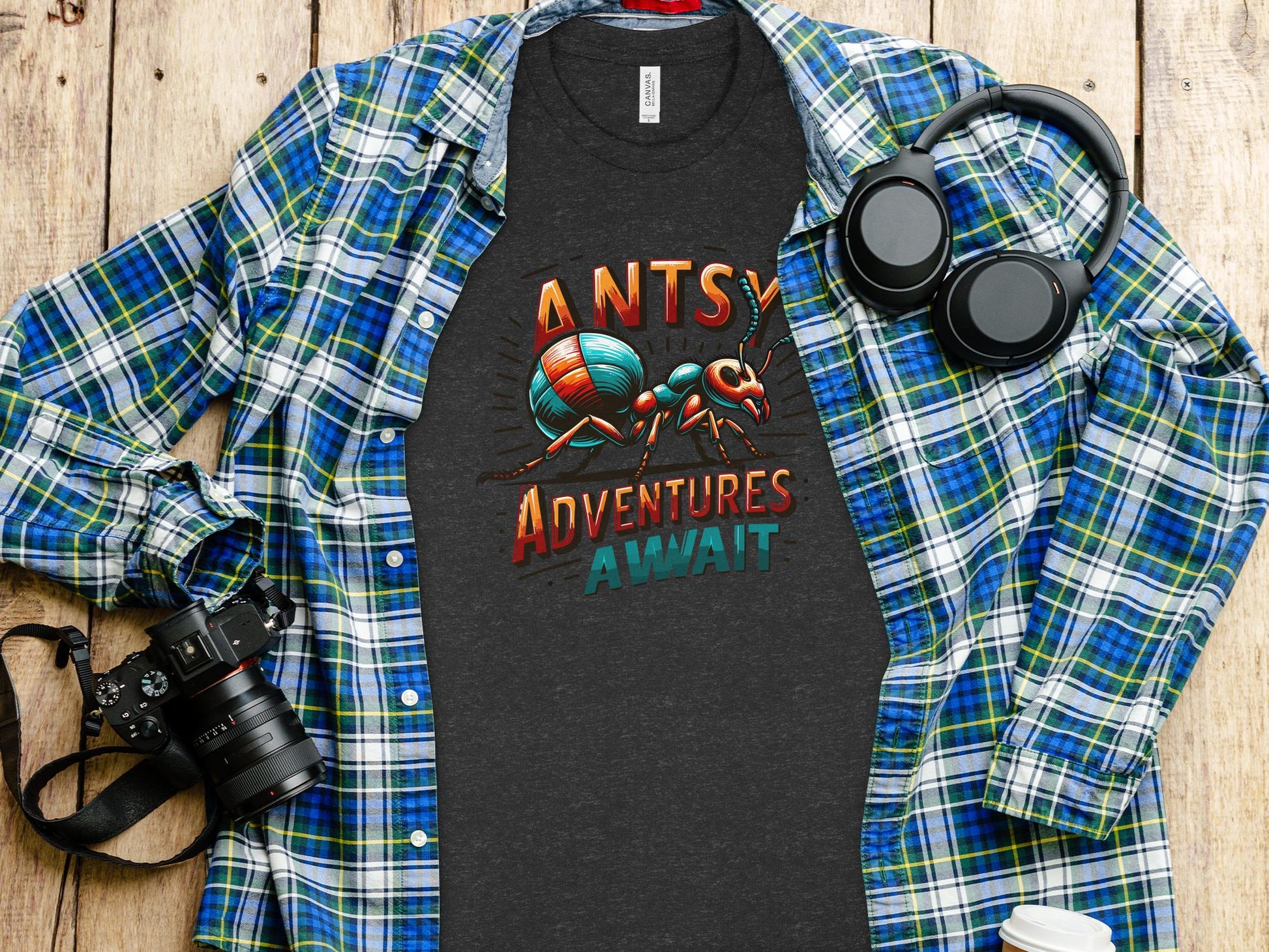 Adventures Await Ant Outdoor Nature Exploration - LiquidPrints