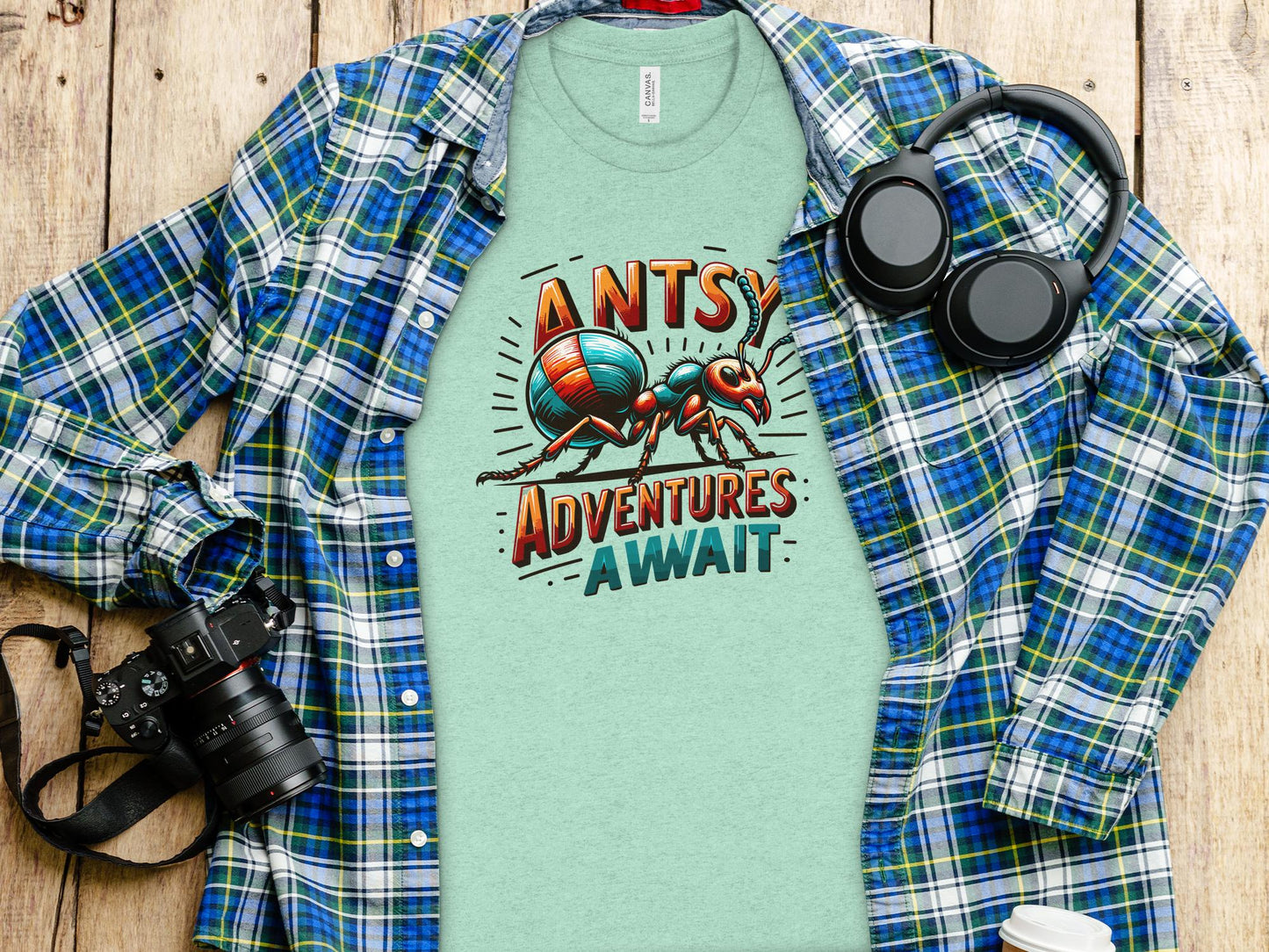 Adventures Await Ant Outdoor Nature Exploration - LiquidPrints