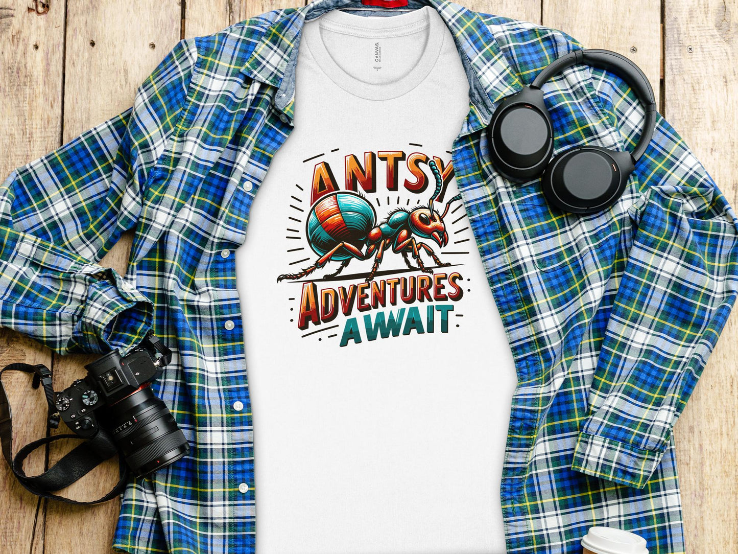 Adventures Await Ant Outdoor Nature Exploration - LiquidPrints