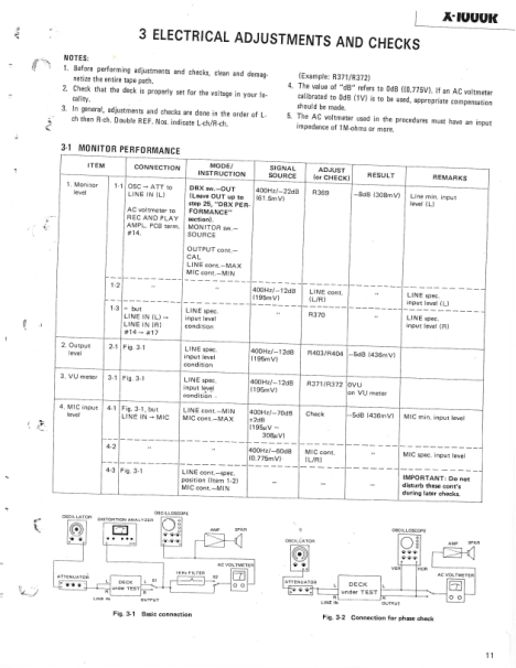 TEAC X-1000R Reel-to-Reel Stereo Tape Deck Service Manual – Printed & Comb Bound